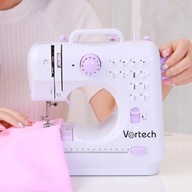 MASZYNA DO SZYCIA PRZENOŚNA VORTECH Z PEDAŁEM + ZESTAW KRAWIECKI GRATIS