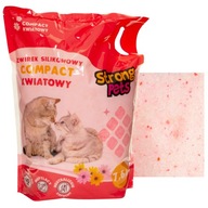 ŻWIREK DLA KOTA SILIKONOWY DROBNY KWAITOWY ZAPACH STRONG PETS 7,6L
