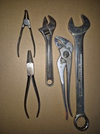 Stare narzdzia klucze szczypce FACOM DOWIDAT