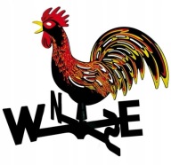 Wiatrowskaz KOGUT Na Dach Altane Garaż Ozdobny