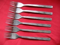 GERLACH : WIDELCE Obiadowe wz. KARO - ROMBY jak KONWALIA kpl. 6 sztuk !!!