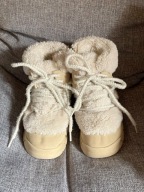 buty zimowe ocieplane botki z futerkiem Zara Baby 25