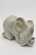 Lomonosov LFZ Słoń Śpiący Figurka Porcelana