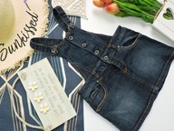 Manai - oryginalna ogrodniczka jeans r 92