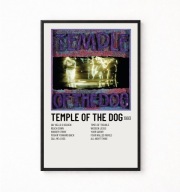 Plakat A4 z ramką TEMPLE OF THE DOG 21x29,7cm