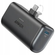 Powerbank Anker Nano 5000 22w składane złącze usb C oraz gniazdo oba In-Out