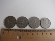 MONETA PRL ZESTAW 10 , 20 , 50 , 100 ZŁ