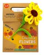 Zestaw Kreatywny DIY Zrób Materiałowy BUKIET KWIATÓW KWIATY 3+1