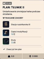 PLAN: TŁUMIK 2 BLUEPRINT ARC RAIDERS PC/PS/XBOX