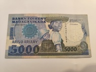 Madagaskar - 5000 franków