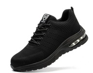 HAOJIA MĘSKIE BUTY ROBOCZE OCHRONNE CZARNE rozmiar 45 eu