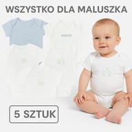 Body krótki rękaw George rozm 80 -kompl 5 szt BOY