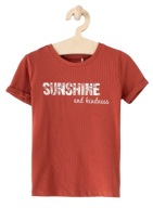 NAME IT t-shirt 98 koszulka SUNSHINE / 6423 Oliwia Kurowska, Kuba Kurowski