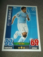 MATCH ATTAX 2015-2016 Manchester City FC Jesus Navas 46