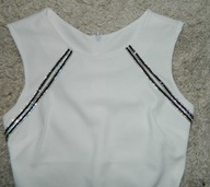 body białe ze świecącymi aplikacjami r. XS