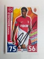 Karta topps autograf AS Monaco Champions League Terence Kongolo