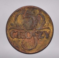 II RP, 5 GROSZY 1923 - ŁADNE