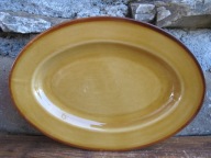 MIODOWY Półmisek_Porcelit TUŁOWICE PRL