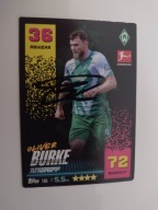 Karta topps match attax autograf Bundesliga Werder Brema Oliver Burke