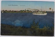 Ostrowica Strzelce Krajeńskie 1916r METALIZOWANA Taśmą d240