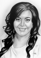 Portret A3 jednej osoby ręcznie rysowany ze zdjęcia prezent urodziny