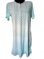Koszula nocna KRÓTKI rękaw 100% BAWEŁNA r. XL