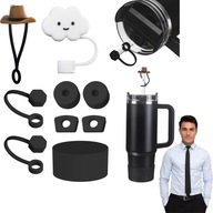 ZESTAW AKCESORIÓW DO KUBKA: POKRYWKI, KORKI, OSŁONA, PODSTAWA