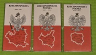 Rzeczpospolita Polska 3 Mapy 1770 1937 1992 MAPY ROZBIORÓW mapy historyczne