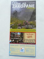 ZAKOPANE PLAN MIASTA TATRY MAPA