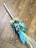 Palma Wielkanocna Ręcznie Robiona PREMIUM Kolorowa Tradycyjna 60 cm