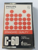 STANDARD QUALITY C-60 FERRO LOW NOICE KASETA MAGNETOFONOWA