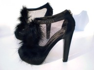 Markowe ażurowe sxandały siatka roz 39