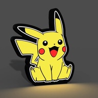 Lampka Nocna LED Pokemon 3D Pikachu