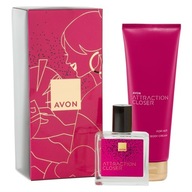 AVON Zestaw upominkowy Attraction Closer woda perfumowana i balsam do ciała