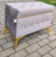 Pufa otwierana glamour 60x30x47