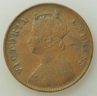 Indie Brytyjskie - 1/4 anna 1901