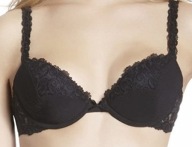 SIMONE PERELE stanik FOLIES r. 65E czarny (NOWY z met