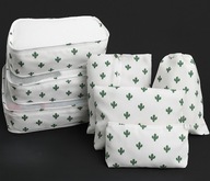 ORGANIZERY PODRÓŻNE Zestaw 7 sztuk na Ubrania do Walizki Torby Szafy