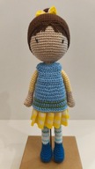 LALKA miś szydełko maskotka zabawka prezent handmade amigurumi ręcznie