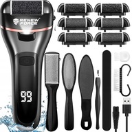 Elektryczna frezarka do stóp 15W1 LCD PRO+ 6 głowic akumulator IPX7