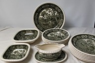 Serwis obiadowy Villeroy Boch Rusticana lata 70 zielony