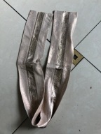 Skóra naturalna włoska łosoś i beż 0,6mm