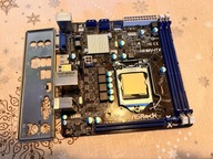 Płyta główna ASRock H61MV-ITX LGA1155 plus Intel i3 2100