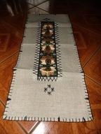 Bieżnik haft maszynowy -- 33 cm x 80 cm