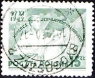 Polska > Datownik "Bydgoszcz" z dnia 19.10.1950 r. - na znaczku Fi 503