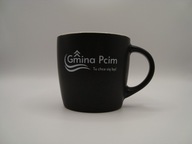 czarny kubek 300 ml - Gmina Pcim. Tu chce się być