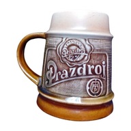 Reklamowy kufel Plzensky Prazdroj. Ditmar Urbach, sygnat, z II poł. XX w.
