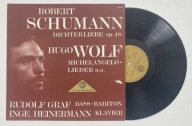 Robert Schumann Hugo Wolf Dichterliebe op.48 Michelangelo Lieder U.A. Winyl