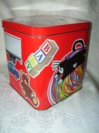 OTWIERANE BLASZANE PUDEŁKO NA ZABAWKI