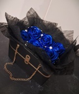 WIECZNE RÓŻE, flower box, bukiet - PREZENT, dzień mamy, dzień kobiet